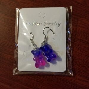 Gummy Bear Earrings Brand New